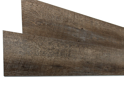 Grano de madera del vinilo del suelo de lujo no tóxico del tablón para el anuncio publicitario/los usos caseros