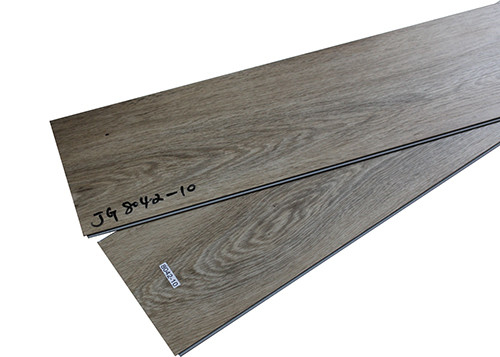 Grueso elegante de la capa del desgaste del suelo del tablón del vinilo de la prenda impermeable del aspecto 0.1-0.3 milímetros