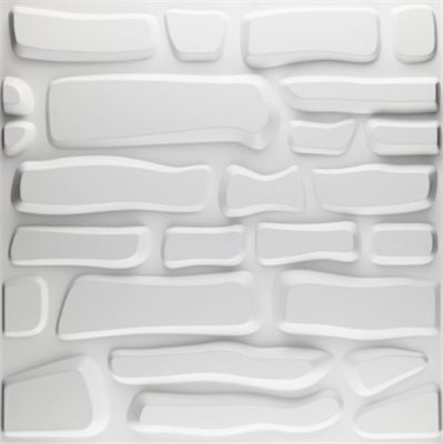 Papel pintado auto-adhesivo del OEM 3D, tejas de la pared del PVC 3D para el hogar/el hotel decorativos