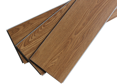 Textura de madera del tecleo del proceso estadístico del vinilo del suelo trasero seco rígido del tablón con espuma de IXPE