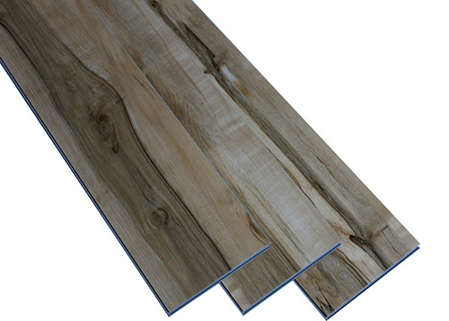 Mantenimiento fácil/limpieza de la decoración del PVC del diseño de madera ultra realista de tierra de las baldosas