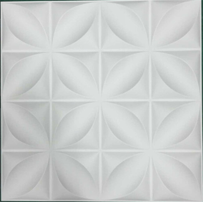Talla 500 cuadrada de los paneles de pared del PVC de la forma 3D * 500m m/300 * 300m m/modificados para requisitos particulares