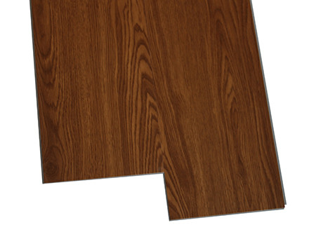 Hoja de madera retra del vinilo del PVC de la mirada, suelo cómodo del tablón del PVC del tacto